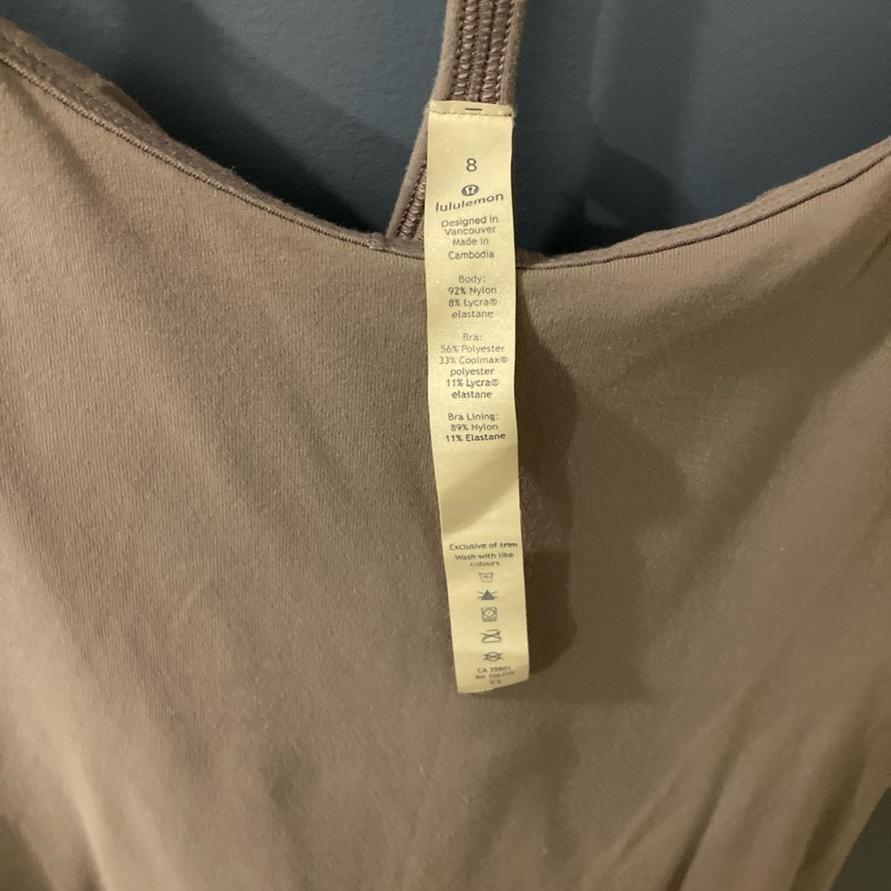 Lululemon Light Purple Tank Top - Picture 2 of 3